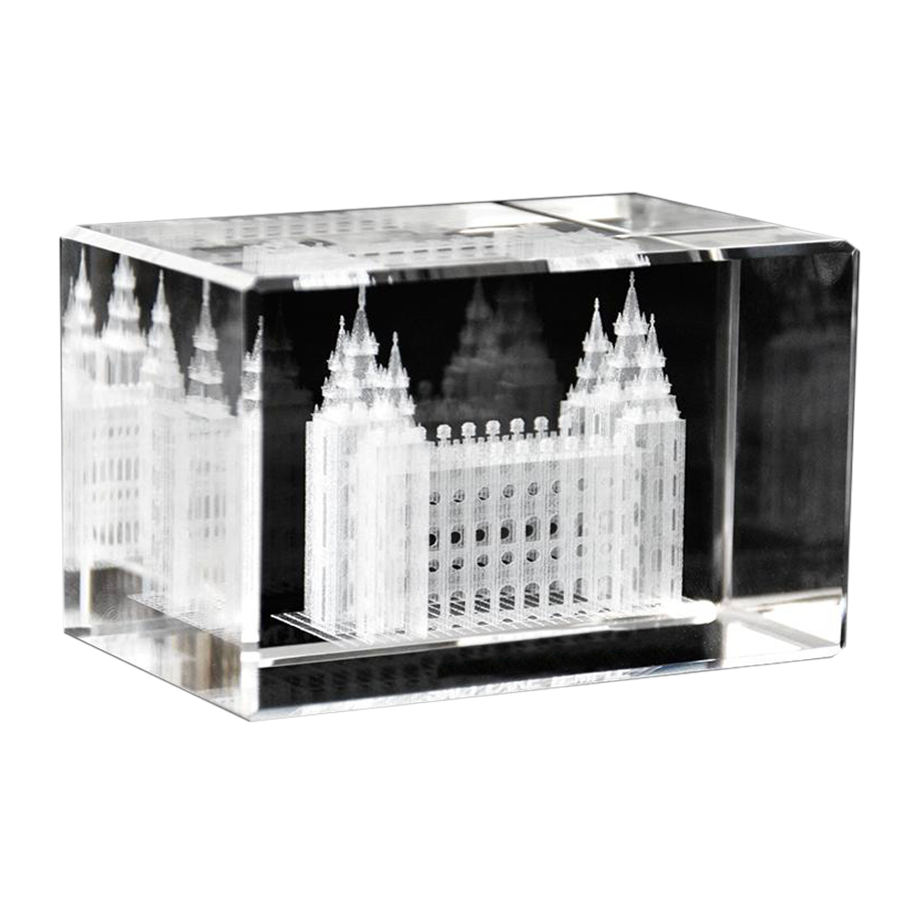 Crystal Cube Salt Lake  Utah Temple