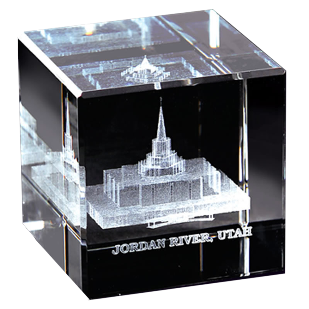Crystal Cube Jordan River Utah Temple